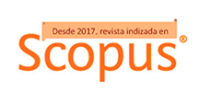 Logotipo de Scopus, base de datos donde está indexada la revista Llull de la SEHCYT