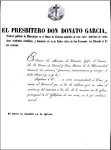 Testamento de Donato García Negueruela